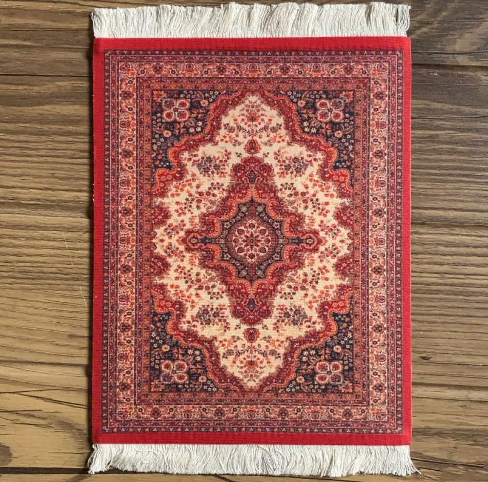 كوستر بشكل سجادة مقاس 26*18