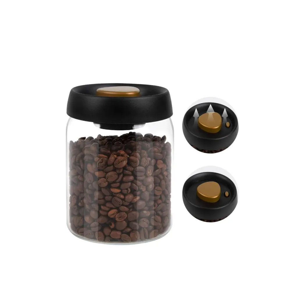 حافظة فاكيوم لحبوب القهوة اكريلك سعة 700ml