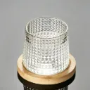 كوب v60 مع قاعدة خشبية