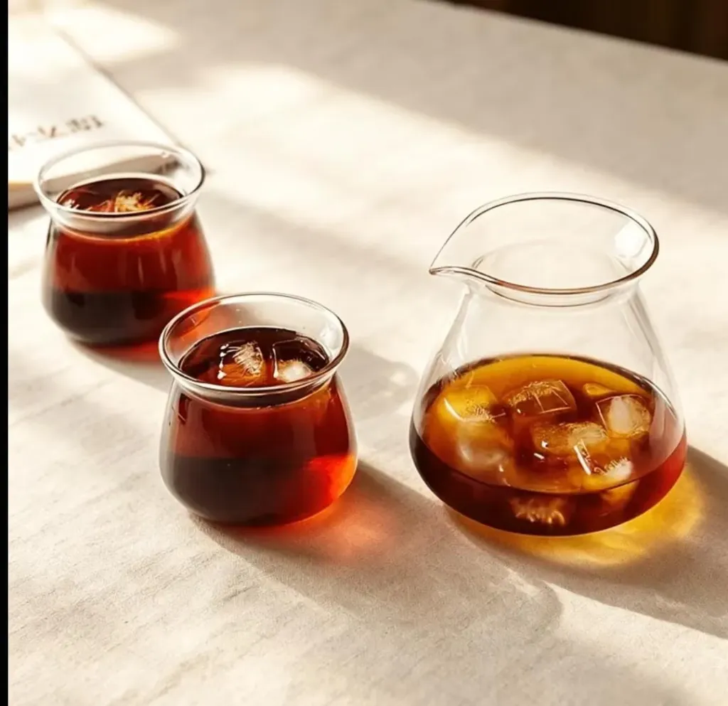 طقم تقديم .. سيرفر مقاس01 + 2 كوب سعة200ml